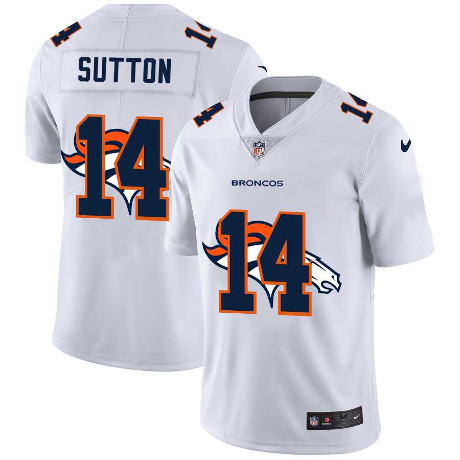Nike Broncos 14 Courtland Sutton White Shadow Logo Limited Jersey Yhua,We sell and wholesale Nike Broncos 14 Courtland Sutton White Shadow Logo Limited Jersey Yhua on line form chian!